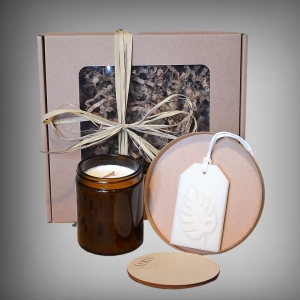 Box Świeca 180ml + zawieszka zapachowa