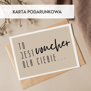 KARTA PODARUNKOWA od 50 - 500 zł 