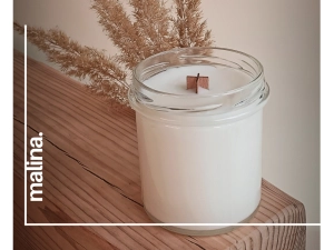 MALINA 350 ml świeca sojowa