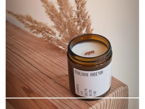 Miękki Kocyk Świeca Sojowa