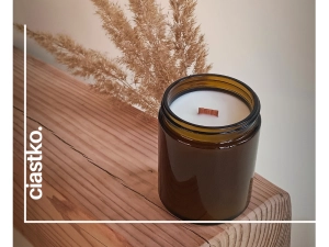 CIASTKO 180ml świeca sojowa