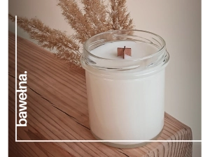 BAWEŁNA 350ml świeca sojowa